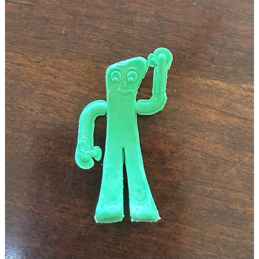 Vintage 1968 Gumby Cracker‎ Jack Gumball Premium Giveaway Toys